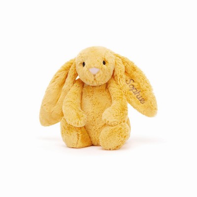 Jellycat Bashful Sunshine Conejo Medium | FKON-70491